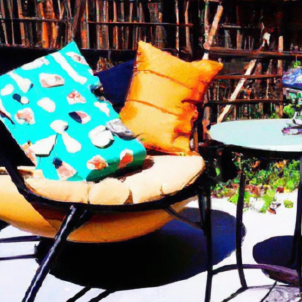 Estilo boho passo a passo em cadeiras de madeira