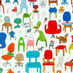 Arte com Reciclagem para suas cadeiras infantis